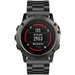 Curea ceas Smartwatch Garmin Fenix 7X / 6X / 5X Plus / 5X / 3 HR / 3, 26 mm Otel inoxidabil iUni Bla